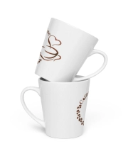 Prémium Kerámia Latte Bögre - Espresso Brown Script Edition (340ml)