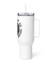 Prémium Rozsdamentes Utazó Bögre Füllel - Train Hard Vintage Edition (740ml / 1180ml)