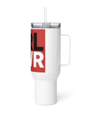 Prémium Rozsdamentes Utazó Bögre Füllel - Boss Lady Script Edition (740ml / 1180ml)