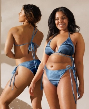 Tanga bikini - márványos