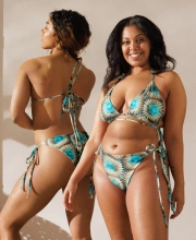 Tanga bikini - koral