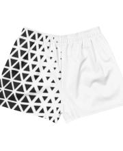 Unisex Prémium Sportnadrág - GYM Geometrikus Cyber White