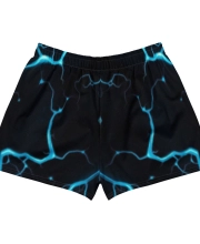 Unisex Prémium Sportnadrág - GYM Cyber Neon Blue Pattern