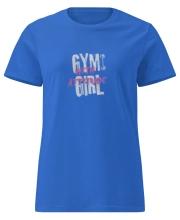 Női Softstyle pamut póló - Vagány Gym girl felirattal