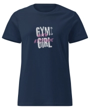 Női Softstyle pamut póló - Vagány Gym girl felirattal