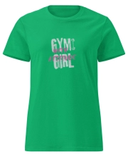 Női Softstyle pamut póló - Vagány Gym girl felirattal