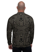 Unisex Prémium Bomberdzseki - Cyber Luxury Abstract Pattern