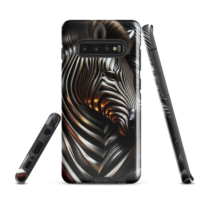 Ink2be Prémium Samsung® telefontok - Zebra monokróm vadvilág kiadás