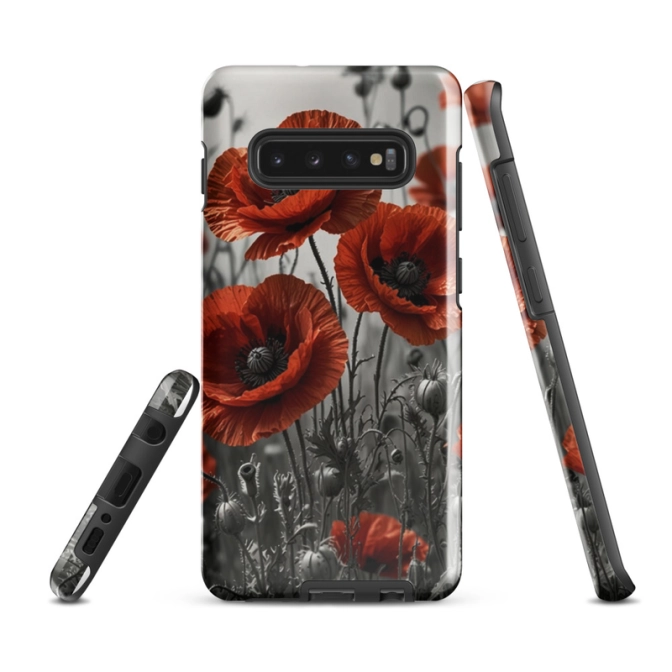 Ink2be Prémium Samsung® telefontok - Pipacsos brutalista művész kiadás