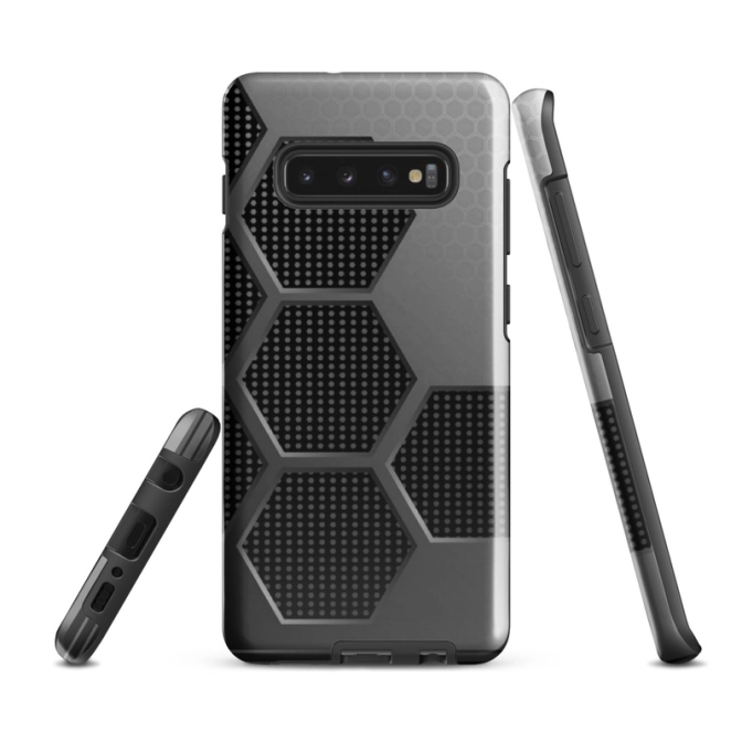 Ink2be Prémium Samsung® telefontok - Fekete-szürke cyber techwear kiadás