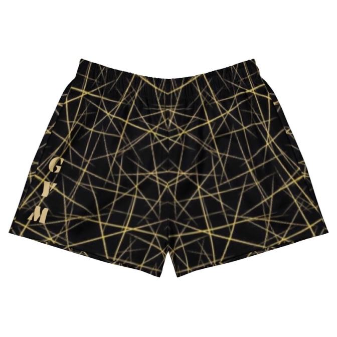 Unisex Prémium Sportnadrág - GYM Arany Vonalas Luxury Pattern