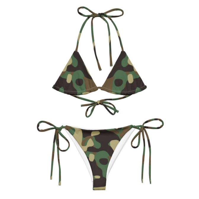 Tanga bikini - terepmintás