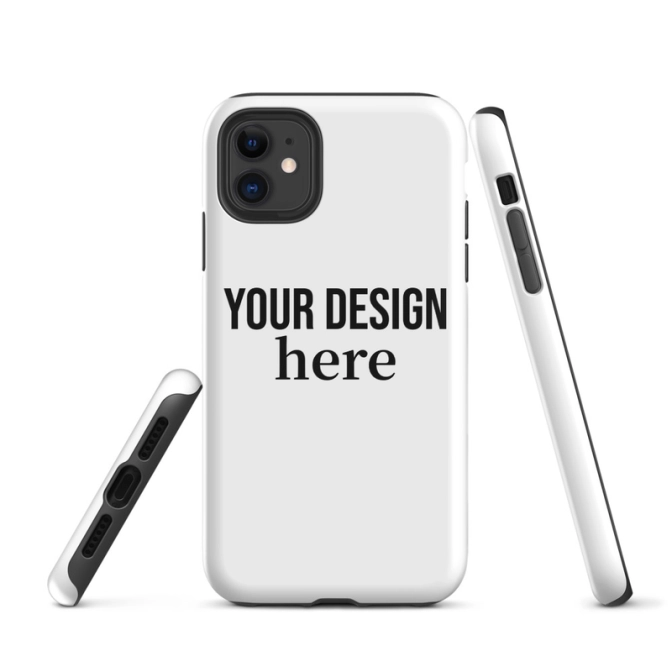 Prémium Egyedi iPhone® Telefontok - Saját Stílusodra Szabható Tough Case Edition