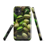 Ink2be Prémium Ütésálló iPhone® Kétrétegű Telefontok - Pisztácia Rich Nut Edition