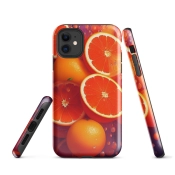 Ink2be Prémium Ütésálló iPhone® Kétrétegű Telefontok - Narancs Juicy Orange Edition