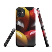 Ink2be Prémium Ütésálló iPhone® Kétrétegű Telefontok - Érzéki Ajkak Fire Seduction Edition