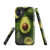 Ink2be Prémium Ütésálló iPhone® Kétrétegű Telefontok - Avokádó Juicy Avocado Pop-Art Edition