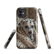 Ink2be Prémium Ütésálló iPhone® Kétrétegű Telefontok - Dalmata Kutya Dalmatian Fine Art Edition