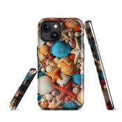Ink2be Prémium MagSafe® iPhone® tok - Színes Kagylók és tengerparti lo-fi kiadás
