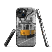 Ink2be Prémium MagSafe® iPhone® tok - Sárga Villamos és urban lo-fi kiadás