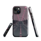 Ink2be Prémium MagSafe® iPhone® tok - Pink Way és futurisztikus neon cyber kiadásay