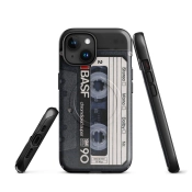 Ink2be Prémium MagSafe® iPhone® tok - Retró Kazetta és lo-fi vintage mixtape kiadás