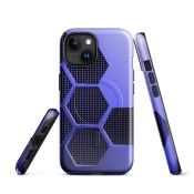 Ink2be Prémium MagSafe® iPhone® tok - Inox Lila Mecha és indusztriális techwear kiadás