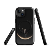 Ink2be Prémium MagSafe® iPhone® tok - Horoszkóp Szűz és misztikus cyber-asztrológia lo-fi kiadás