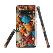 Ink2be Prémium Samsung® telefontok - Színes kagylók lo-fi tengerparti kiadás