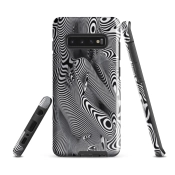 Ink2be Prémium Samsung® telefontok - Fekete-fehér ölelés absztrakt kiadás