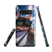 Ink2be Prémium Samsung® telefontok - Vagány cica pop-art lo-fi kiadás