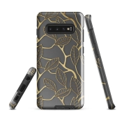 Ink2be Prémium Samsung® telefontok - Barna arany elegáns és kintsugi luxus kiadás
