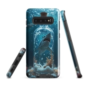 Ink2be Prémium Samsung® telefontok - Cápa a palackban és szürreális óceán kiadás