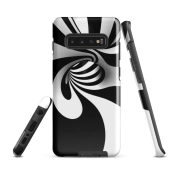 Ink2be Prémium Samsung® telefontok - Hipnotikus monokróm örvény kiadás