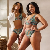 Prémium Magas Derekú Női Bikini Szett - Fatima Mystic Mandala Edition (UPF50+)