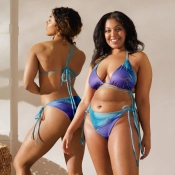 Tanga bikini - márványos
