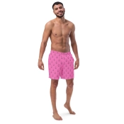 Férfi Prémium Úszónadrág - Horgonyos Pattern Pink
