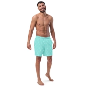 Férfi Prémium Úszónadrág - Horgonyos Pattern Mint